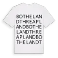 Bothel and Threapland ordlek t-shirt