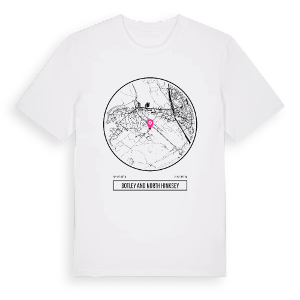 Botley and North Hinksey t-shirt – ekologisk bomull t-shirt från Pinshirt