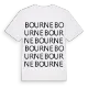 Bourne ordlek t-shirt