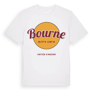 Bourne cirkel t-shirt – ekologisk bomull t-shirt från Pinshirt