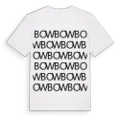 Bow ordlek t-shirt