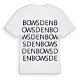 Bowsden ordlek t-shirt
