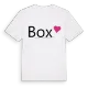 Box hjärta t-shirt