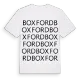 Boxford ordlek t-shirt