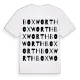 Boxworth ordlek t-shirt