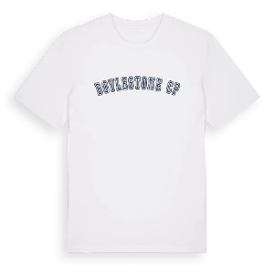 Boylestone CP college t-shirt – ekologisk bomull t-shirt från Pinshirt