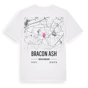 Bracon Ash karta t-shirt – ekologisk bomull t-shirt från Pinshirt