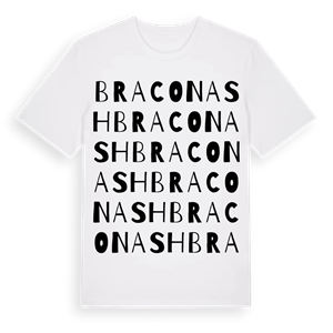 Bracon Ash ordlek t-shirt – ekologisk bomull t-shirt från Pinshirt