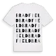 Bradfield ordlek t-shirt
