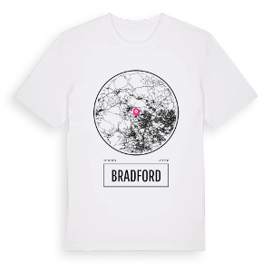 Bradford t-shirt – ekologisk bomull t-shirt från Pinshirt