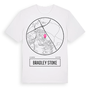 Bradley Stoke t-shirt – ekologisk bomull t-shirt från Pinshirt