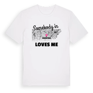 Någon i Braintree älskar mig t-shirt – ekologisk bomull t-shirt från Pinshirt
