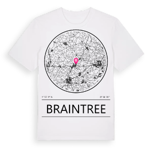 Braintree t-shirt – ekologisk bomull t-shirt från Pinshirt