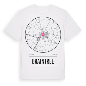 Braintree t-shirt – ekologisk bomull t-shirt från Pinshirt