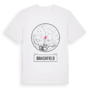 Braishfield t-shirt – ekologisk bomull t-shirt från Pinshirt