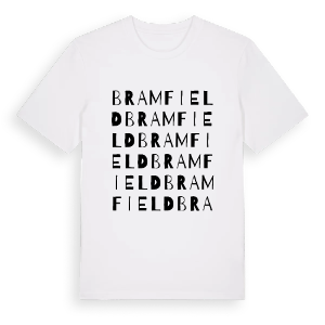 Bramfield ordlek t-shirt – ekologisk bomull t-shirt från Pinshirt