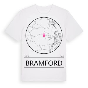 Bramford t-shirt – ekologisk bomull t-shirt från Pinshirt