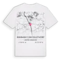 Bramham cum Oglethorpe karta t-shirt