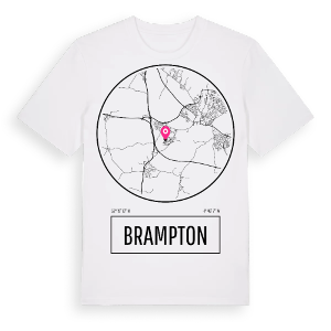 Brampton t-shirt – ekologisk bomull t-shirt från Pinshirt