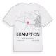 Brampton karta t-shirt