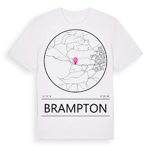 Brampton t-shirt – ekologisk bomull t-shirt från Pinshirt