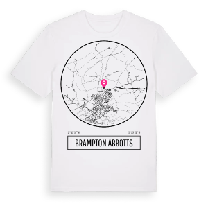 Brampton Abbotts t-shirt – ekologisk bomull t-shirt från Pinshirt