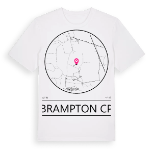 Brampton CP t-shirt – ekologisk bomull t-shirt från Pinshirt