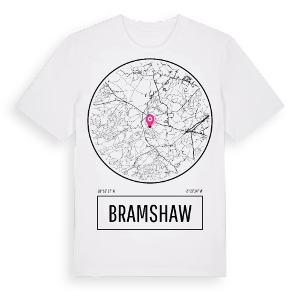 Bramshaw t-shirt – ekologisk bomull t-shirt från Pinshirt