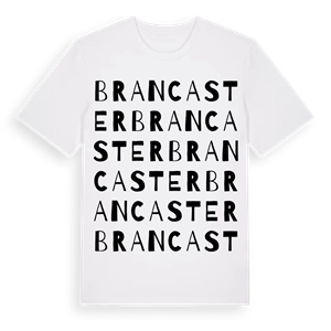 Brancaster ordlek t-shirt – ekologisk bomull t-shirt från Pinshirt