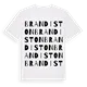 Brandiston ordlek t-shirt