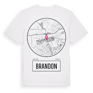 Brandon t-shirt – ekologisk bomull t-shirt från Pinshirt