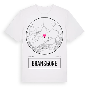 Bransgore t-shirt – ekologisk bomull t-shirt från Pinshirt