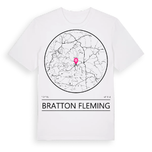 Bratton Fleming t-shirt – ekologisk bomull t-shirt från Pinshirt