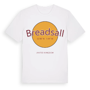Breadsall cirkel t-shirt – ekologisk bomull t-shirt från Pinshirt