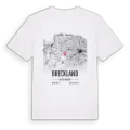 Breckland karta t-shirt
