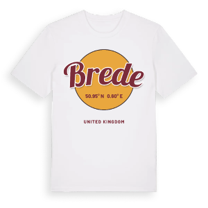 Brede cirkel t-shirt – ekologisk bomull t-shirt från Pinshirt
