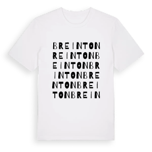 Breinton ordlek t-shirt – ekologisk bomull t-shirt från Pinshirt