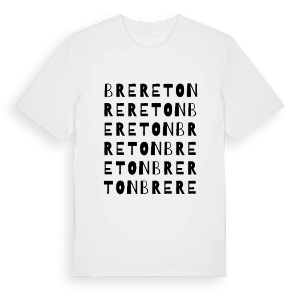 Brereton ordlek t-shirt – ekologisk bomull t-shirt från Pinshirt