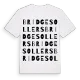 Bridge Sollers ordlek t-shirt