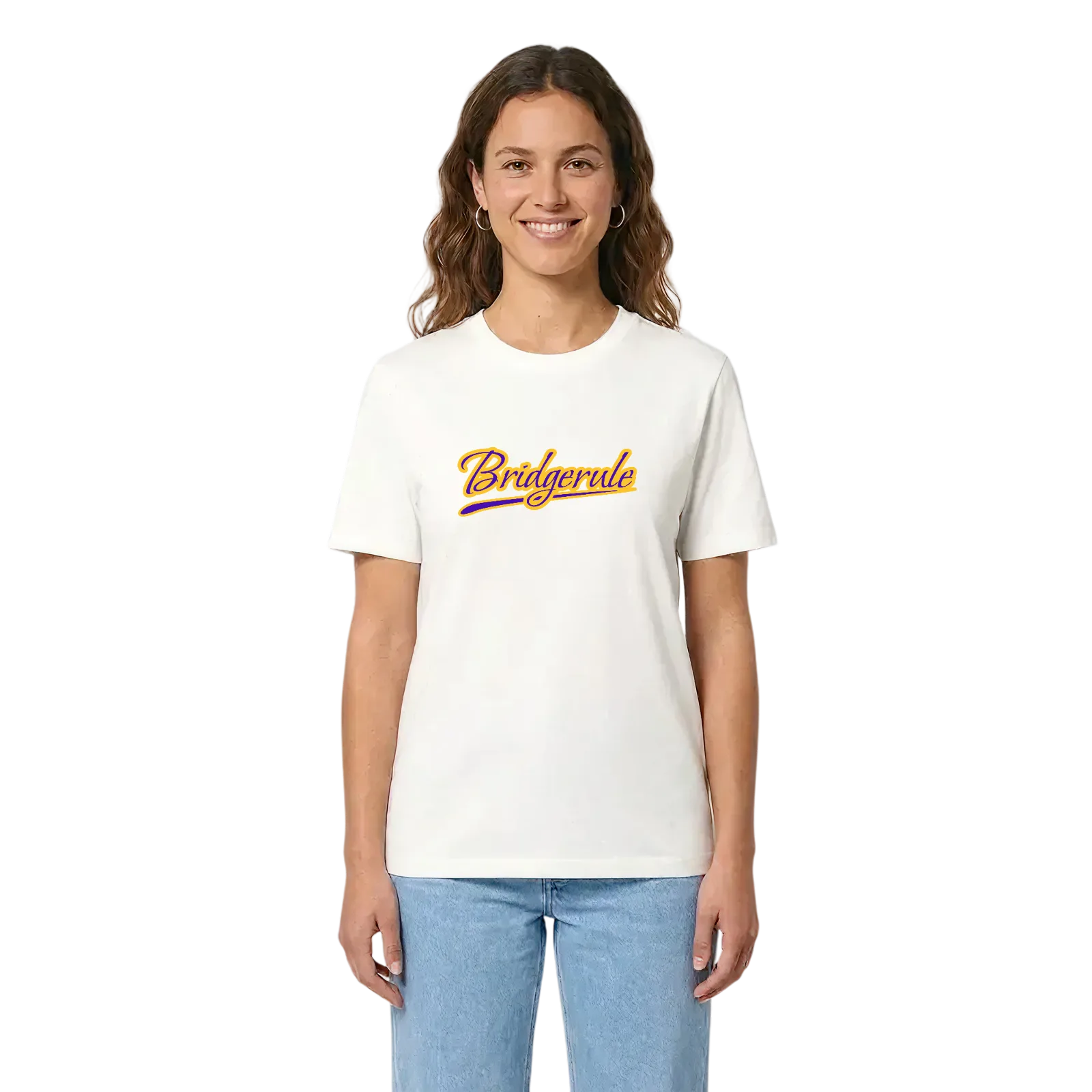 Bridgerule baseball t-shirt – White, i miljö