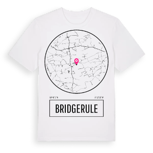 Bridgerule t-shirt – ekologisk bomull t-shirt från Pinshirt
