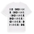 Bridgham ordlek t-shirt