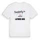 Någon i Bridgtown älskar mig t-shirt