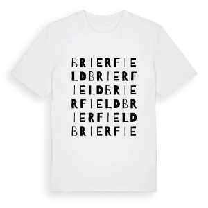 Brierfield ordlek t-shirt – ekologisk bomull t-shirt från Pinshirt