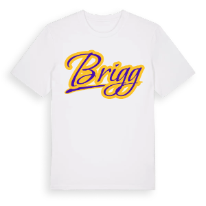 Brigg baseball t-shirt – ekologisk bomull t-shirt från Pinshirt