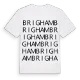 Brigham ordlek t-shirt