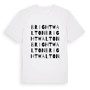 Brightwalton ordlek t-shirt – ekologisk bomull t-shirt från Pinshirt