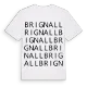 Brignall ordlek t-shirt