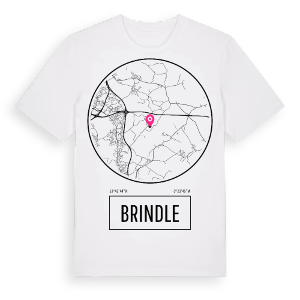 Brindle t-shirt – ekologisk bomull t-shirt från Pinshirt