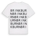 Brinkburn ordlek t-shirt